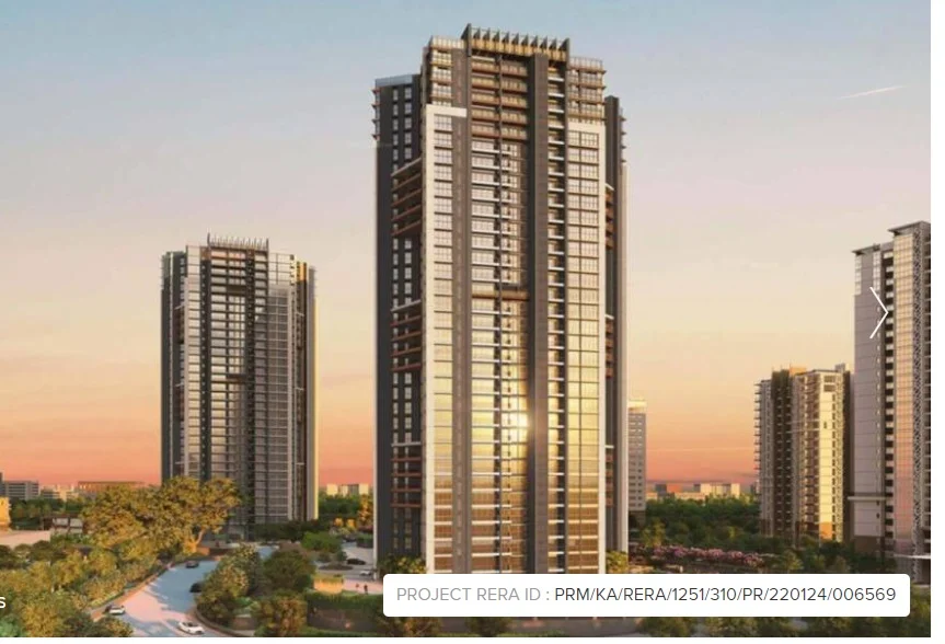 4 BHK Apartment for Sale in Shapoorji Pallonji Parkwest Sequoia Tower 11, Binnypete, Bangalore