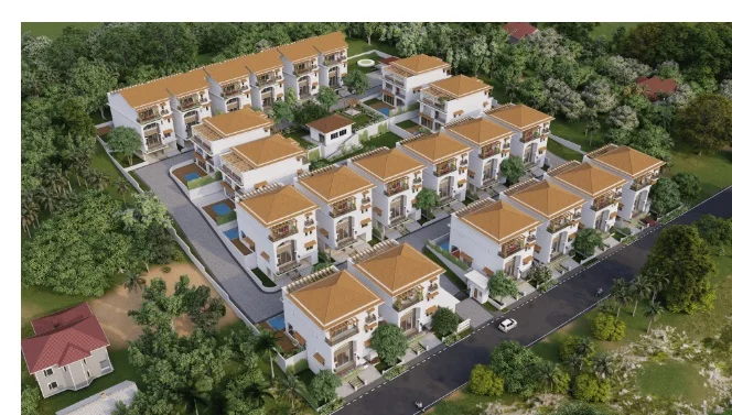 4 BHK Independent House/Villa for Sale in Fair Green Irene La Villa, Pilerne, North Goa