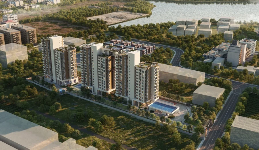 3 BHK Apartment for Sale in TVS Isle Of Trees, Jakkur, Bangalore