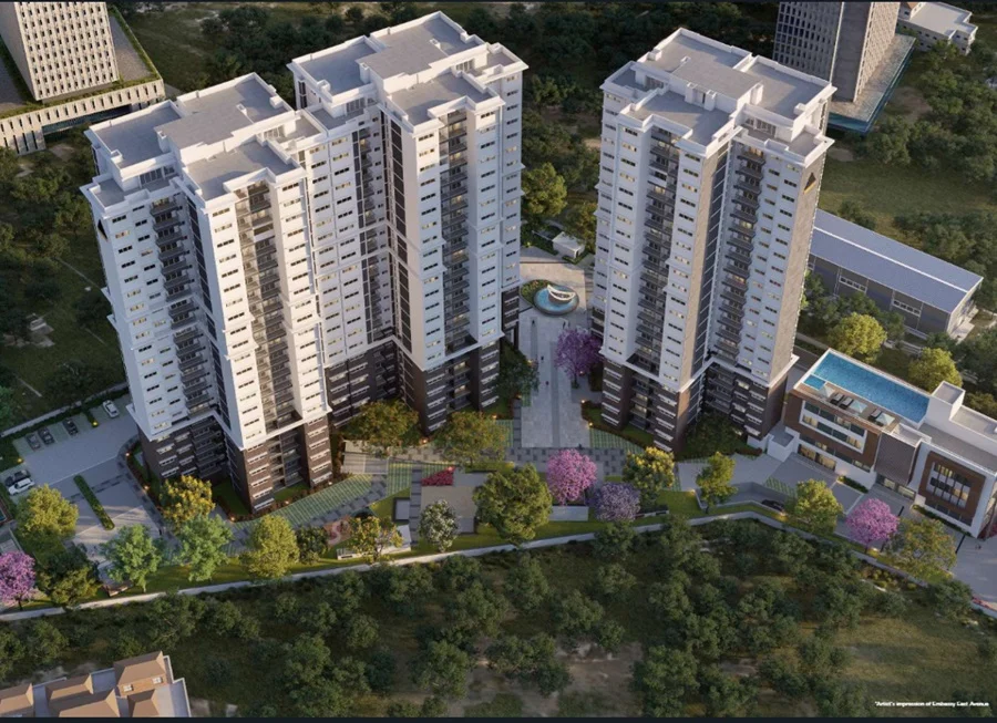 3 BHK Apartment for Sale in Embassy East Avenue, Whitefield, Bangalore