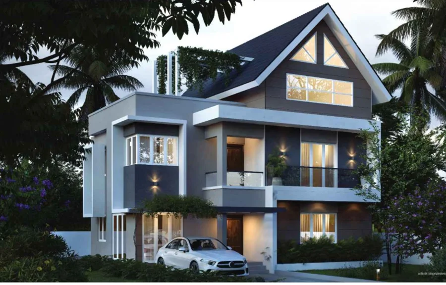 4 BHK Independent House/Villa for Sale in Kem Campus Heights, Aluva, Kochi