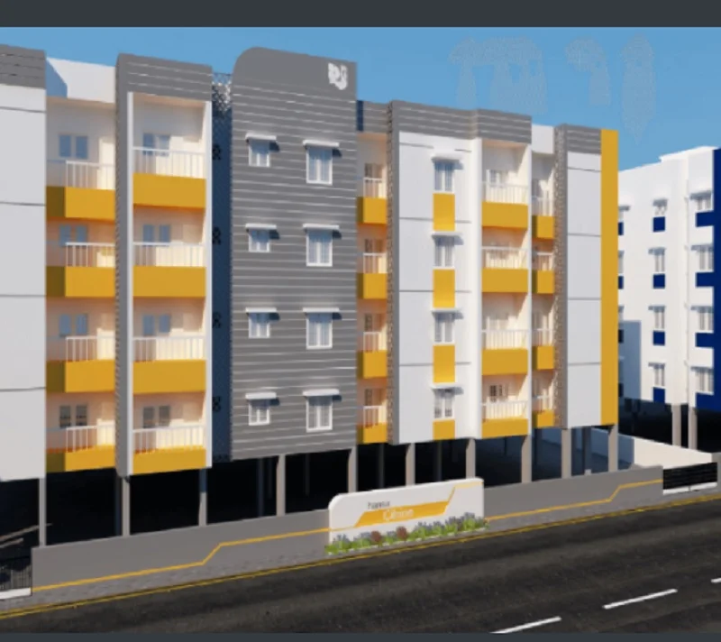 1 BHK Apartment for Sale in Hansa Citrine, Thiruvottiyur, Chennai