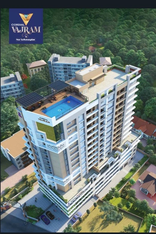 Apartment for Sale in Cordial Vajram, Sasthamangalam, Trivandrum