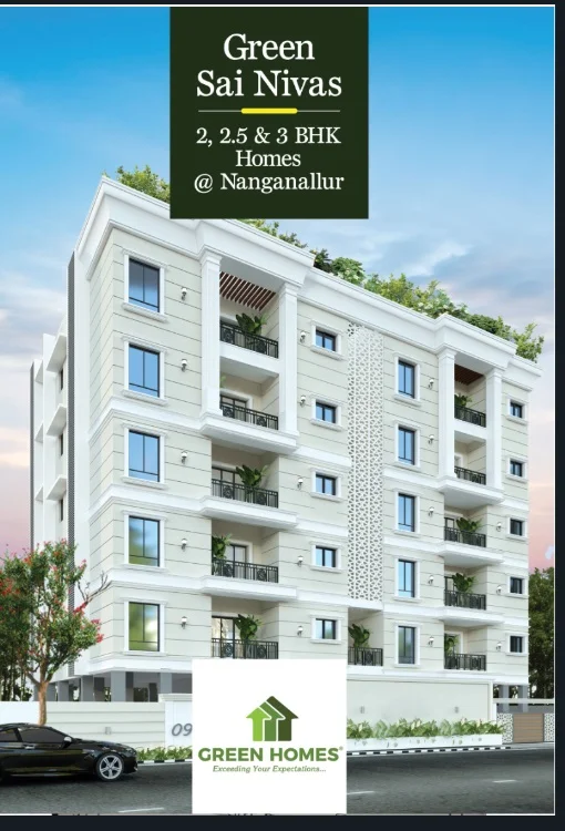Apartment for Sale in Green Sai Nivas, Nanganallur, Chennai