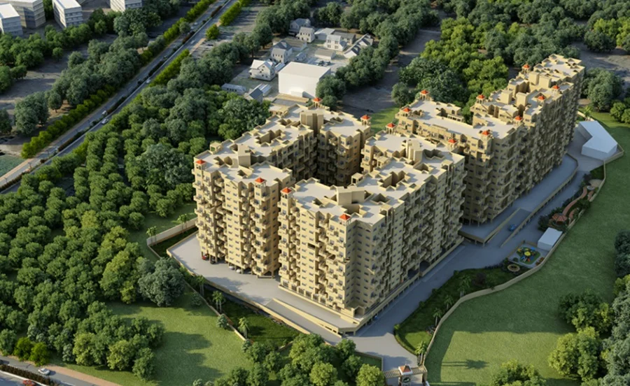 Apartment for Sale in Kesar Treetown Phase 2, Moshi  , Pune