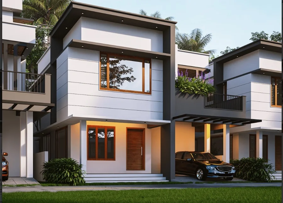2 BHK Independent House/Villa for Sale in Sun Spring Hill Villa , Nedumangadu, Trivandrum