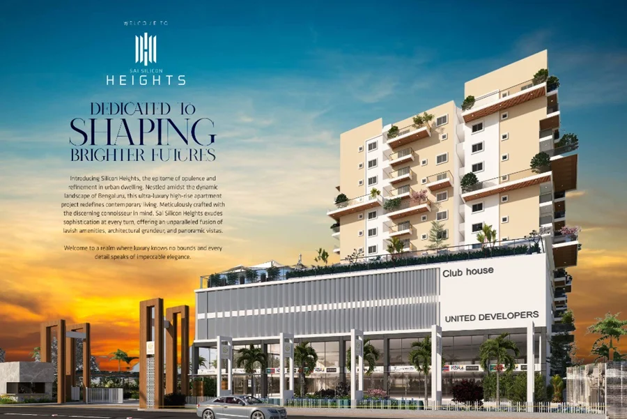 3 BHK Apartment for Sale in United Sai Silicon Heights, Whitefield, Bangalore