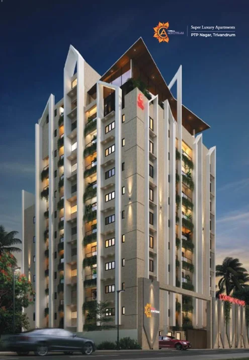 Apartment for Sale in Cordial Achutham, PTP Nagar, Trivandrum