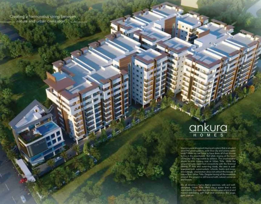 4 BHK Apartment for Sale in Ankura Urban Trilla, Kondakal , Hyderabad
