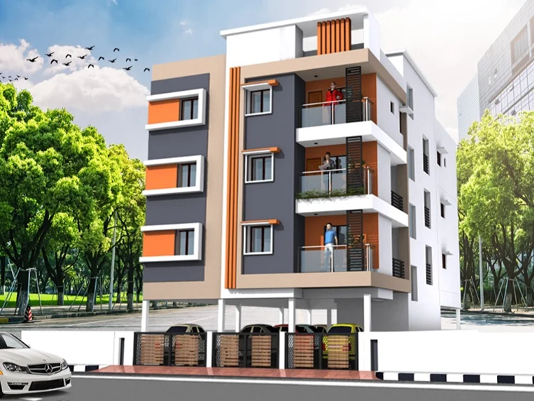 2 BHK Apartment for Sale in Bharathi Sai Deccan Apartments, Pozhichallur, Chennai