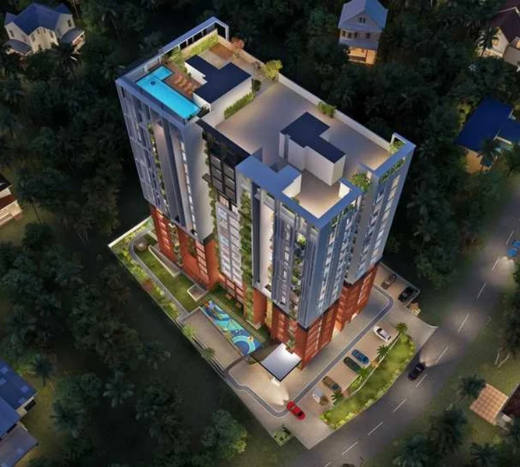 Apartment for Sale in Arcon Cyber Heights, Manvila   , Trivandrum