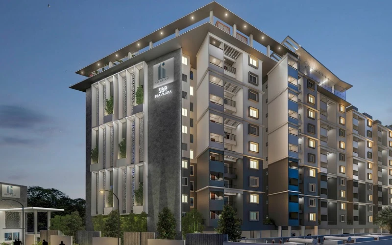 3 BHK Apartment for Sale in SBR Pravanika, Old Madras Road, Bangalore