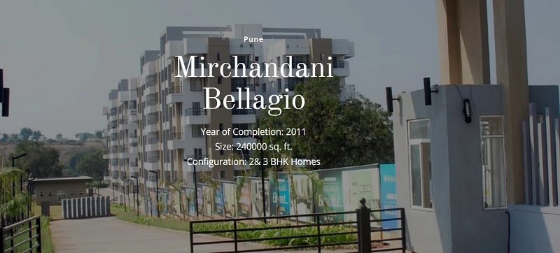 Apartment for Sale in Mirchandani Bellagio, Undri  , Pune