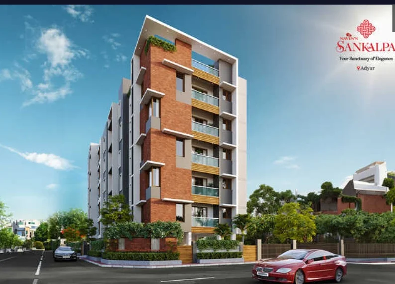 2 BHK Apartment for Sale in Navins sankalpa, Adyar, Chennai