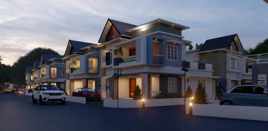 4 BHK Independent House/Villa for Sale in Casa Vista Winsome Gardens, Madavoorpara, Trivandrum