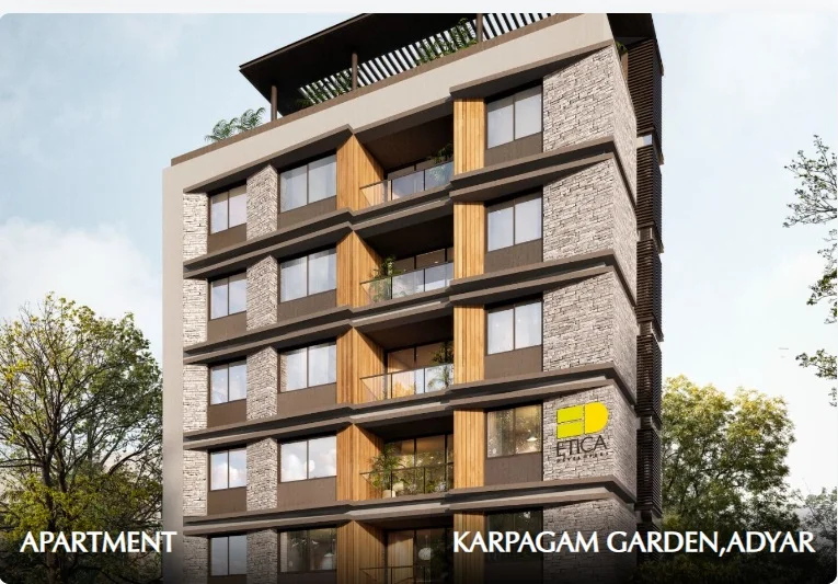 3 BHK Apartment for Sale in Etica Deepam, Adyar, Chennai
