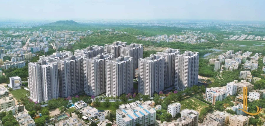 2 BHK Apartment for Sale in Ananda The Legacey, Puppalaguda , Hyderabad