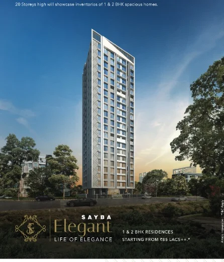 2 BHK Apartment for Sale in Sayba Elegant, Kurla East   , Mumbai