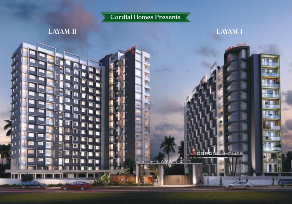 Apartment for Sale in Cordial Layam 2, Sasthamangalam, Trivandrum