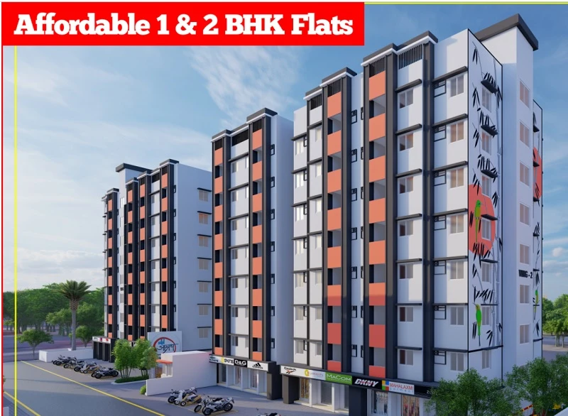 1 BHK Apartment for Sale in SDPL Aashray Hazaripahad, Hazaripahad, Nagpur