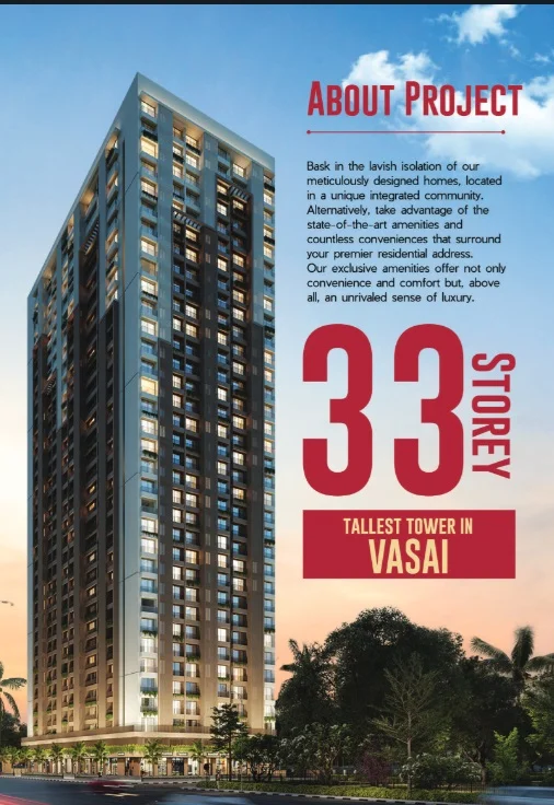 Apartment for Sale in JSB Nakshatra Aazstha, Vasai East   , Mumbai