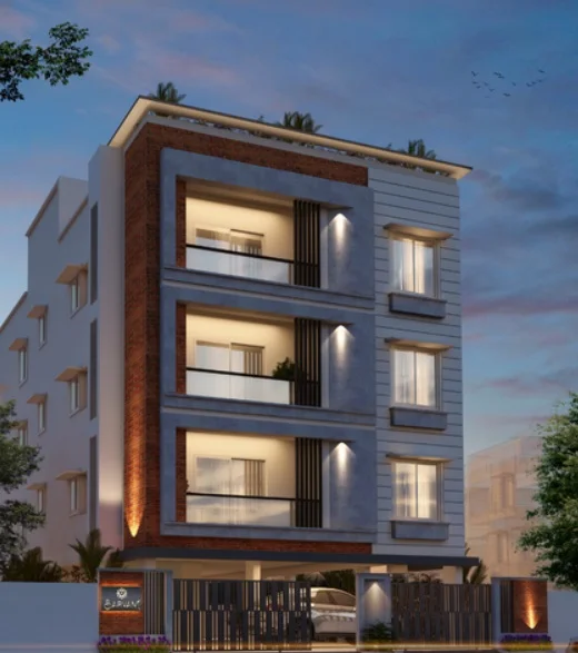 2 BHK Apartment for Sale in JKB Saravam, Valasaravakkam, Chennai
