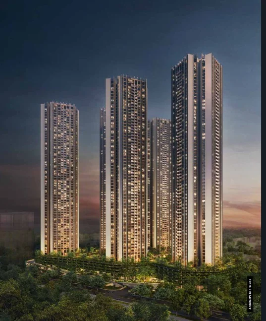 3 BHK Apartment for Sale in Oberoi Garden City Thane , Pokhran 2, Thane