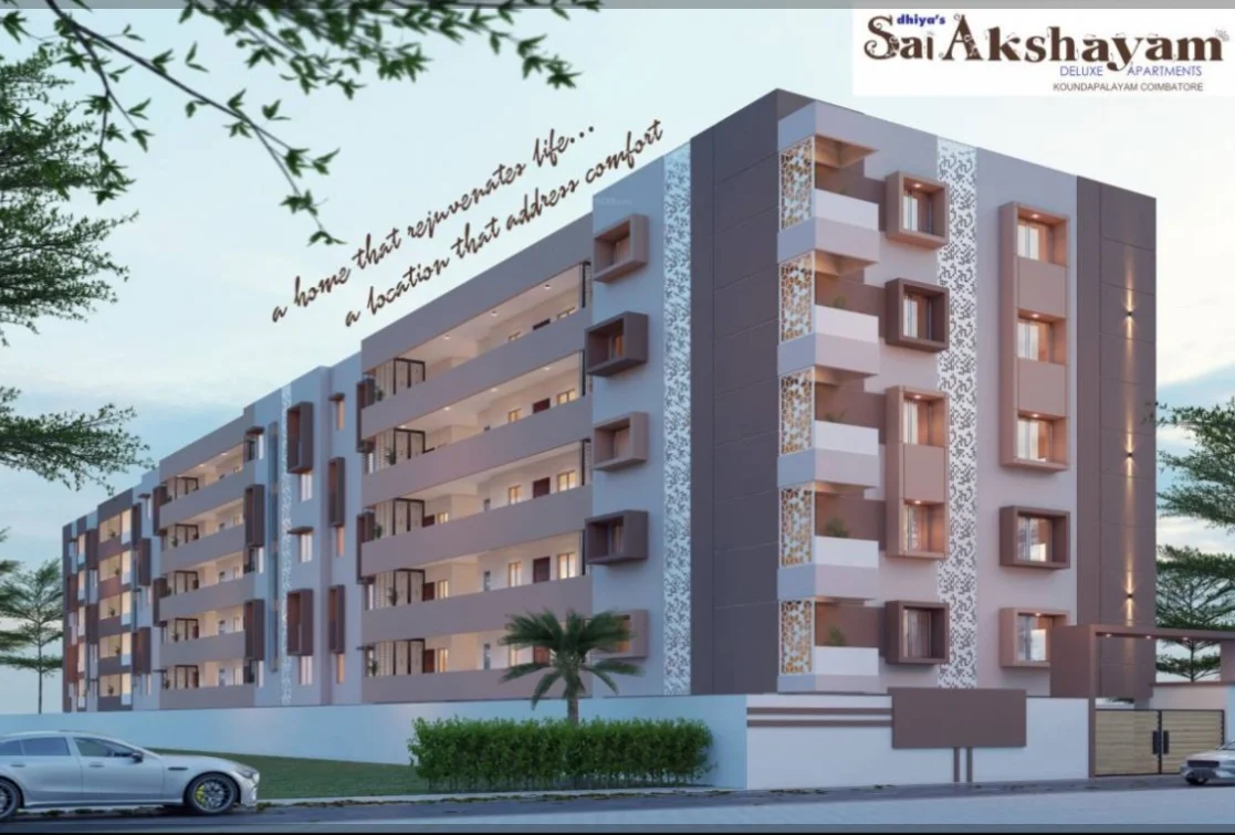 Apartment for Sale in Dhiyas Sai Akshayam, Koundampalayam, Coimbatore
