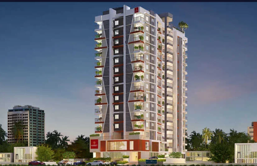 2 BHK Apartment for Sale in Asset Platina, Punkunnam   , Thrissur