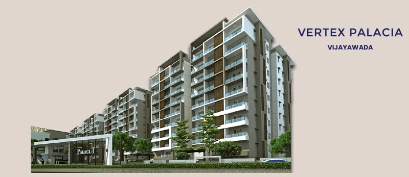 3 BHK Apartment for Sale in Vertex Palacia, Krishna, Vijayawada