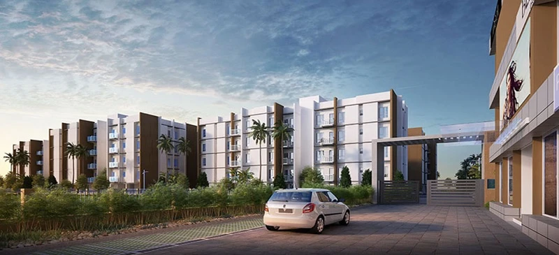 2 BHK Apartment for Sale in Magnolia Nakshatra, Barasat, Kolkata