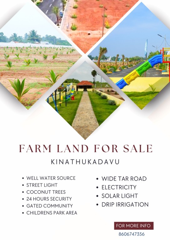 Agricultural/Farm Land for Sale in Kinathukadavu, Coimbatore