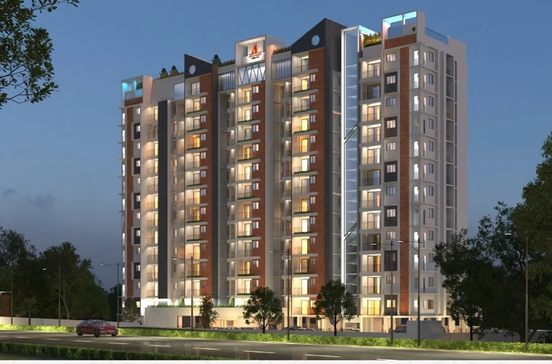 Apartment for Sale in Vfive Life, Vazhayila, Trivandrum