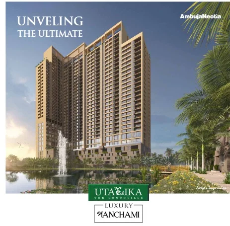 3 BHK Apartment for Sale in Ambuja Utalika Luxury Phase 5 Panchami, Mukundapur  , Kolkata