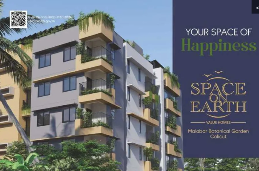 Apartment for Sale in Crescent Space on Earth Botanical Garden, Olavanna, Calicut