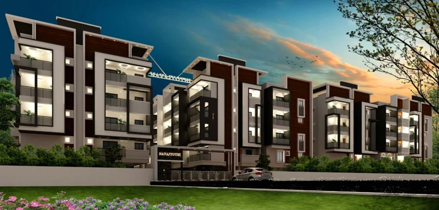 2 BHK Apartment for Sale in Nava Gokulam, Babusapalya, Bangalore