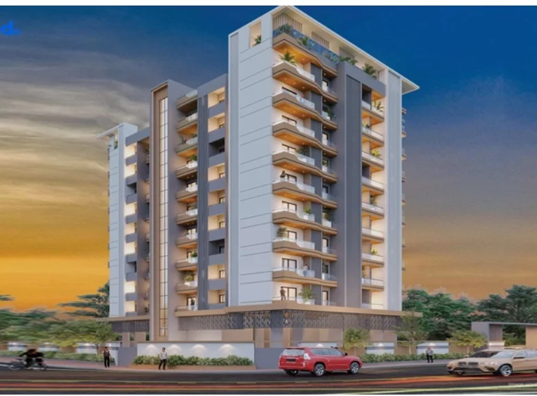3 BHK Apartment for Sale in Nanis Vedant Aquamarine, Sonegaon, Nagpur