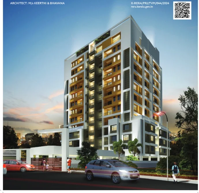 Apartment for Sale in PRS Windy Woods, Aakkulam   , Trivandrum