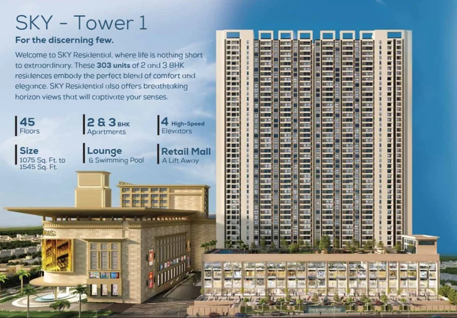 Apartment for Sale in SPR Binny Sky 1 The Capital District, Perambur, Chennai