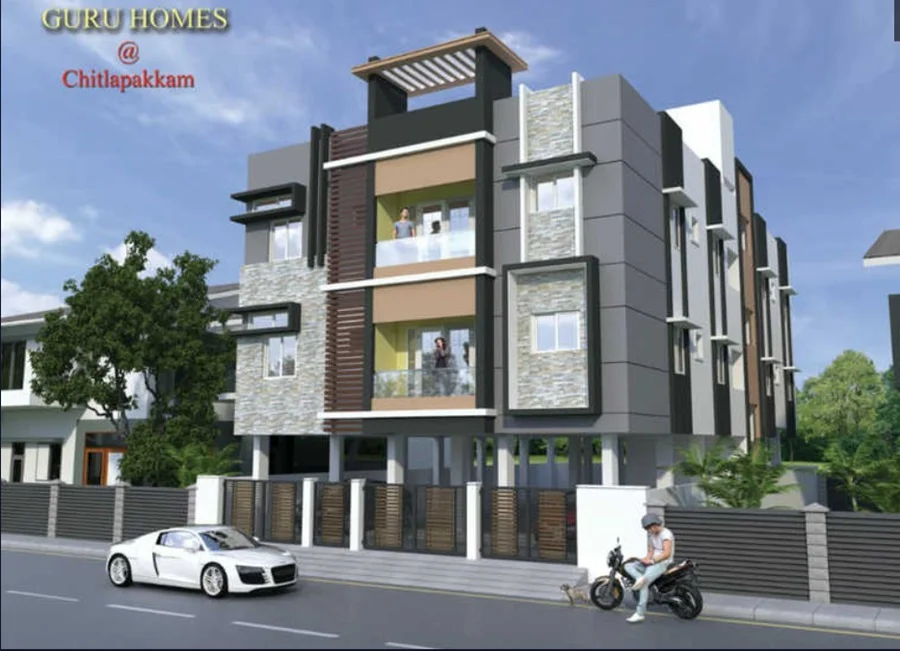 2 BHK Apartment for Sale in Guru Ramamurthy Apartments, Sithalapakkam, Chennai