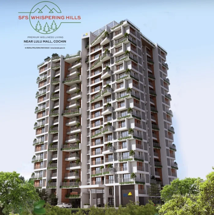 4 BHK Apartment for Sale in SFS Whispering Hills, Edappally, Kochi