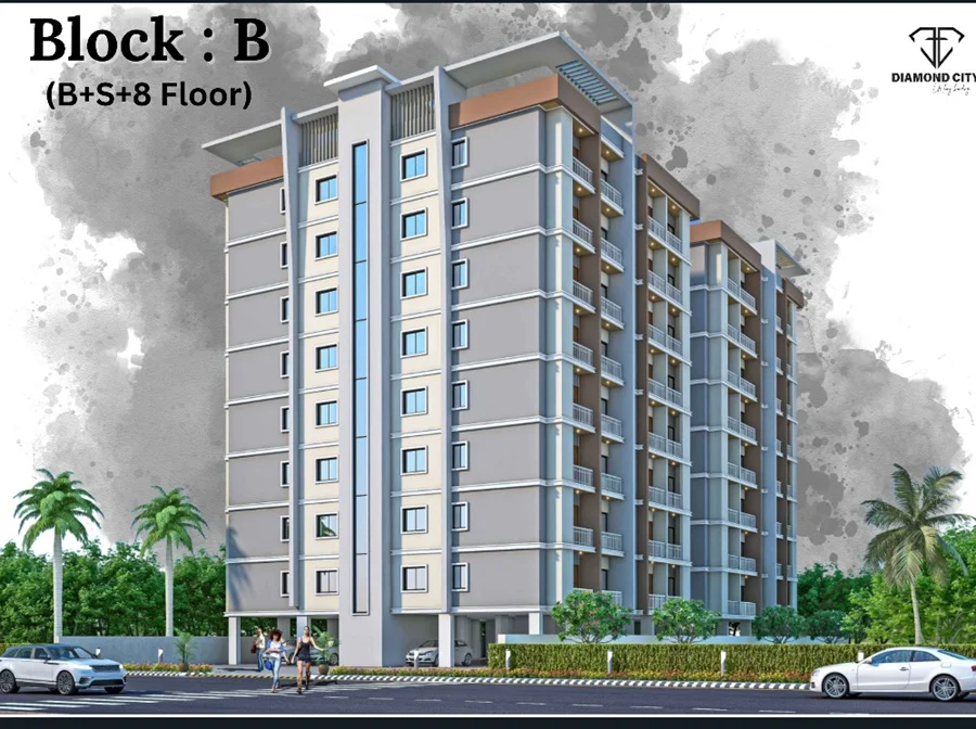 Apartment for Sale in Diamond City, Phulnakhara, Bhubaneswar