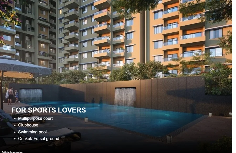 2 BHK Apartment for Sale in Sukhwani Skylines, Wakad  , Pune