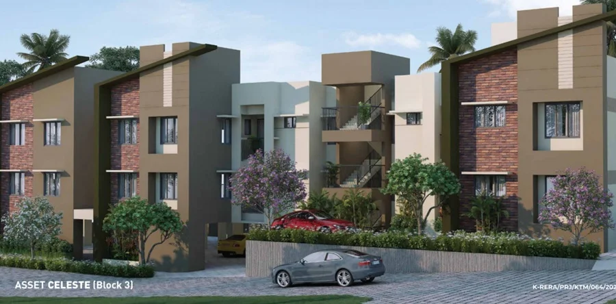 Apartment for Sale in Asset Celeste, Vadavathoor, Kottayam