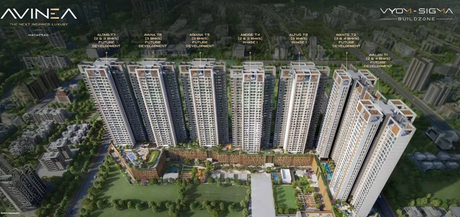 4 BHK Apartment for Sale in Avinea by Vyom Sigma, Hadapsar, Pune