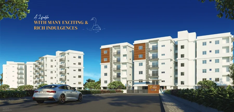 2 BHK Apartment for Sale in Annes Fortune Greenhomes Swan, Nizampet , Hyderabad