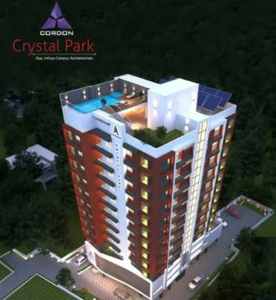 Apartment for Sale in Cordon Crystal Park, Kuzhivila, Trivandrum