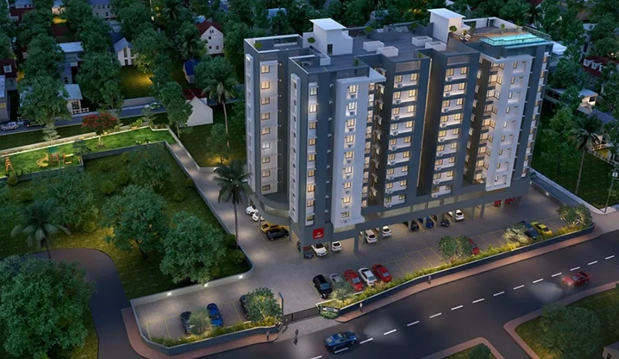 2 BHK Apartment for Sale in Asset Winside, Thiroor   , Thrissur