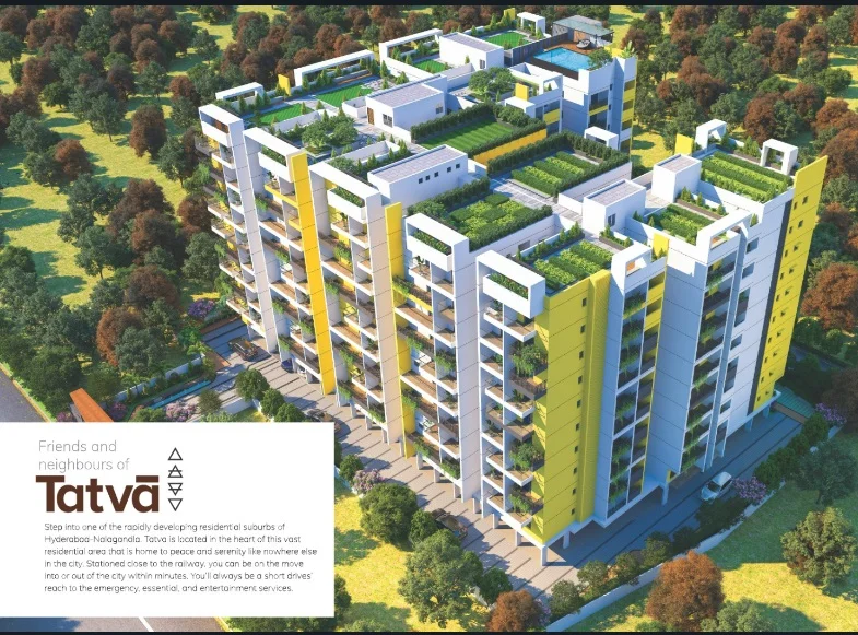 3 BHK Apartment for Sale in Sukhii Tatva , Nallagandla , Hyderabad