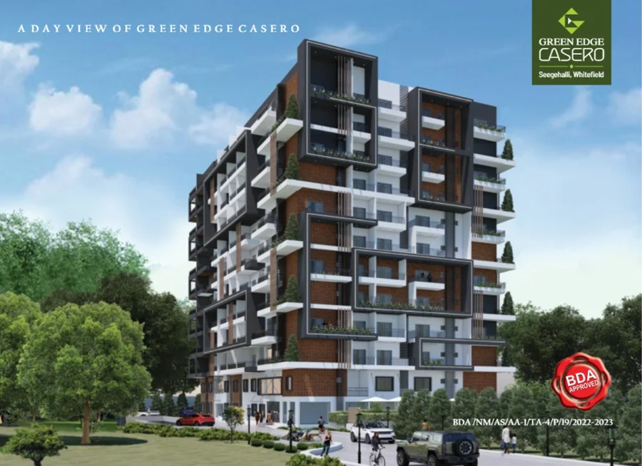 3 BHK Apartment for Sale in Green Edge Casero, KR Puram, Bangalore